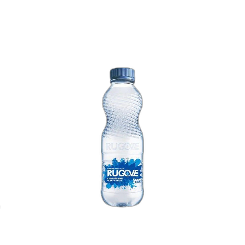 Rugove Mineralwasser Still 0.33l PET-Flasche – Leichtes Mineralwasser für unterwegs, Sport und Büro