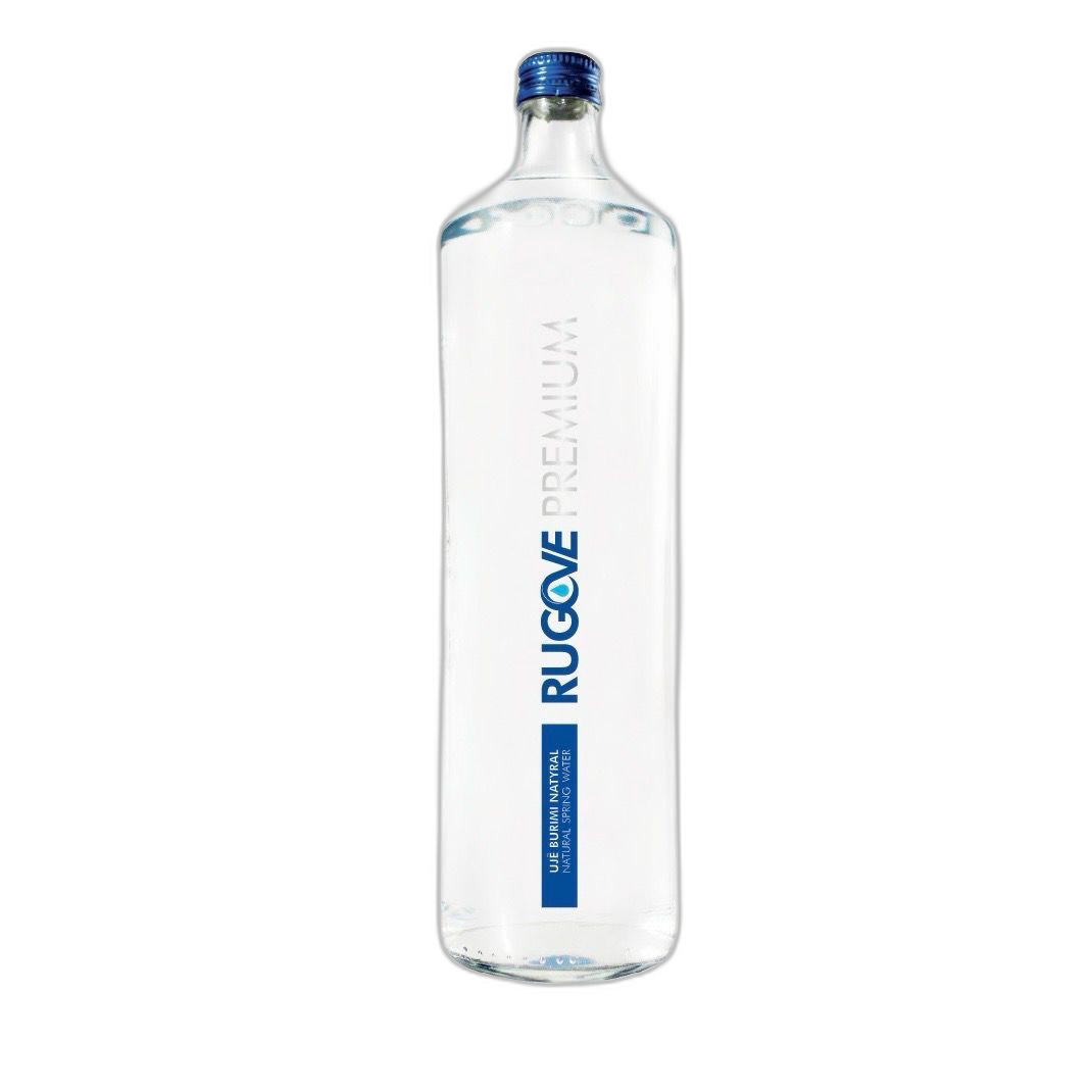 Rugove Mineralwasser Still 1l Glasflasche – Mineralwasser in der grossen Glasflasche, ideal für Gastronomie