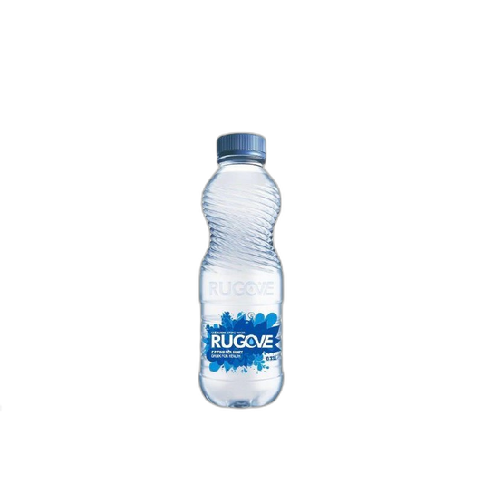 Rugove Mineralwasser Still 0.33l PET-Flasche – Leichtes Mineralwasser für unterwegs, Sport und Büro