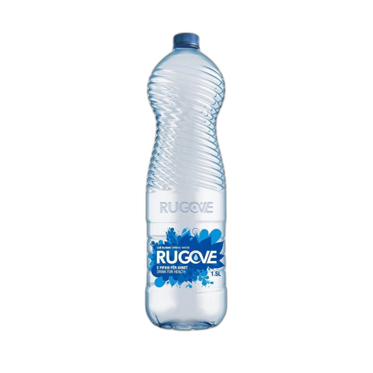 Rugove Mineralwasser Still 1.5l PET-Flasche – Grossflasche für Haushalt, Büro und Catering, schweizweit